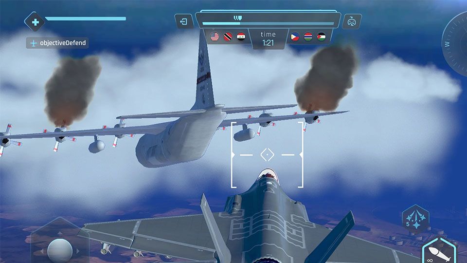 天空战士空战(Sky Warriors) v4.35.1图1