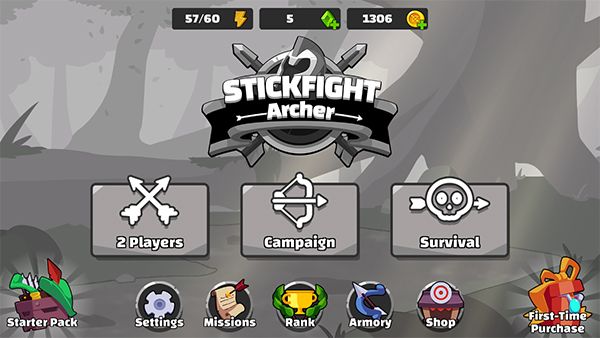 激斗弓箭手游戏(Stickfight Archer)