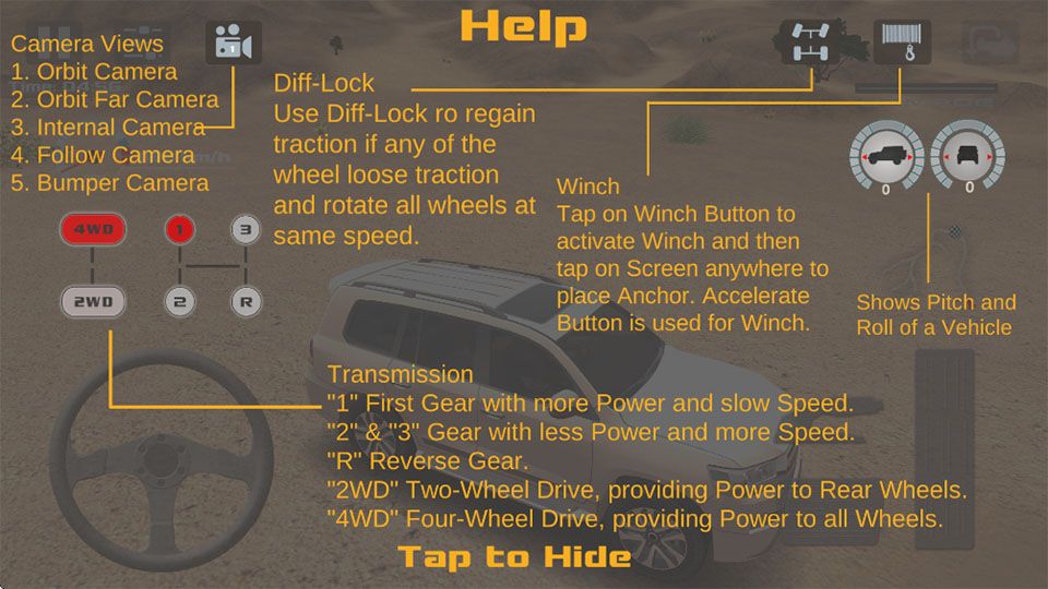 越野沙漠驾驶手机版(OffRoad Drive Desert)