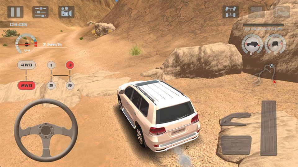 越野沙漠驾驶手机版(OffRoad Drive Desert)